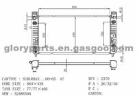 GM Suburban Radiator 52486594