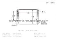 GM Chevrolet Radiator DPI 2850