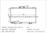 Honda Accord Radiator 19010-PCA-901/19010-PCA-905