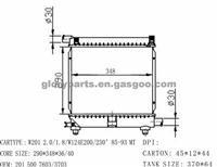 MERCEDES-BENZ C-Class Radiator 2015000503