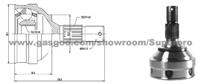 CV joint CT-025