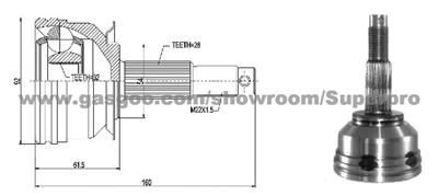 CV joint CH-014