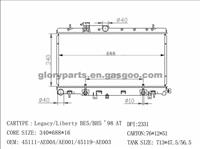 SUBARU Legacy Radiator 45111-AE00A