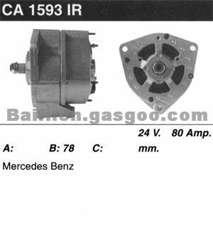 Mercedes-Benz/Man Truck Alternator OEM 0120469101,CA1593IR