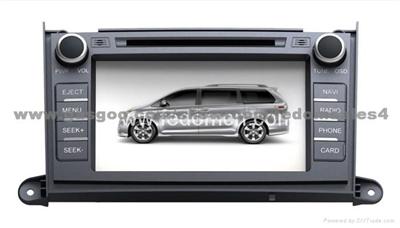 Car DVD GPS For Toyota Sienna