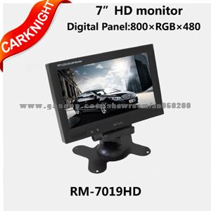 7 Inch Digital Paneal,Stand-Alone Minitor,Car Monitor