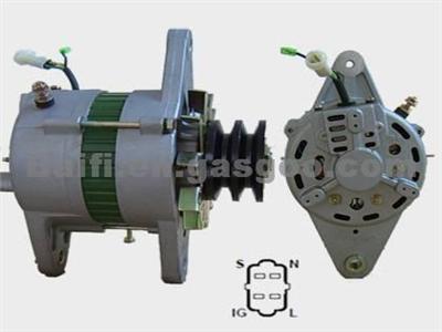 NISSAN Alternator 23100-Z5612 23100-Z5607 23100-97610 ,SAWAFUJI:0201-102-2921 0201-102-2973 0201-102-2940 HITACHI:LR240-29B LR240-602 LR235-76 LR235-7