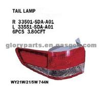 Honda Accord Tail Lamp L 33551-SDA-A01