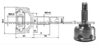 CV joint HO-024