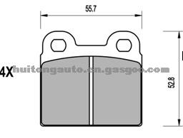 Brake Pad for VW D21-755