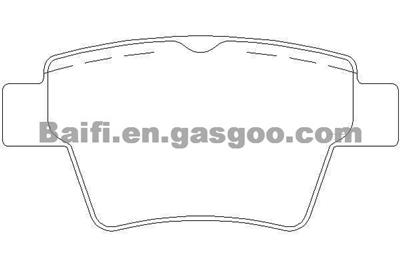 PEUGEOT Brake Pad OE 4254.01 ,425401