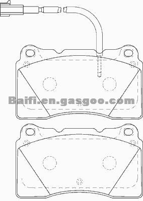 Alfa Romeo Brake Pad OE 77365490 ,7 736 549 0