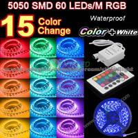 3528&5050 60pcs Leds/M Waterproof Color Flexible LED Strip Light