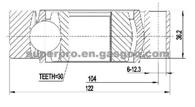 CV joint ME-504 for Mercedes-benz