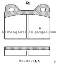 Brake Pad for BMW D32-777