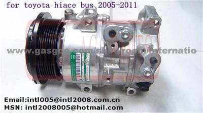 AC Compressor 6SEU16C PV7 Toyota Hiace Bus 2005-2011 2006 2007 2008 2009 2010 OEM#88310-2F030 447190-3230