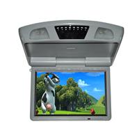 17-Inch High-Resolution Flip-Down Bus Monitor With Two Different Operation Methods