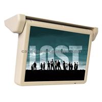 19-Inch Motorized Flip Down Monitor, High-Resolution