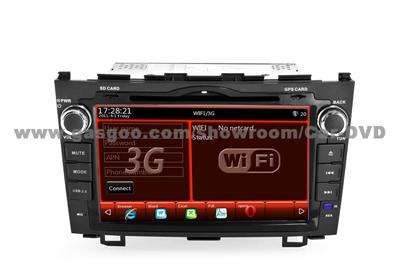 8 Inch Honda CRV Speical CAR DVD Player,Radio GPS Navigation,BT Bluetooth,TV,HD 1080P Video Playing