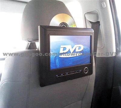 9 Inch Ditial Screen Headrest DVD Player,Built-In FM And IR Transmitter,Support 32G SD Card And USB