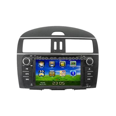 6.2-Inch 2 DIN Car GPS Navigation System For Nissan, W/ Built-In DVD/Radio/TV/DVB-T/ISDB-T Optional