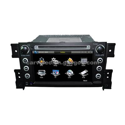 7-Inch HD Touchscreen In-Dash DVD Player For Suzuki Super Vitra, With GPS/TV/FM/AM/Bluetooth