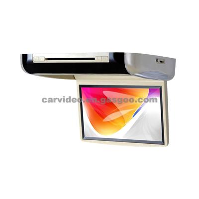 10.2-Inch Roof DVD Player + 2 AV Input + IR/FM Transmitter