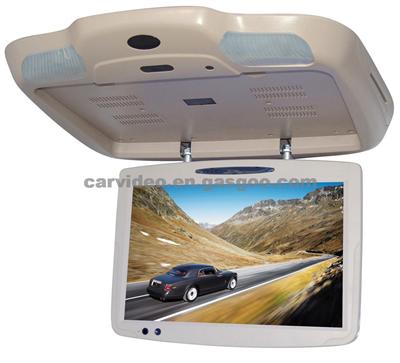19-Inch Flip Down DVD Player With USB/SD Slot, FM Transmitter, IR Function And VGA Input