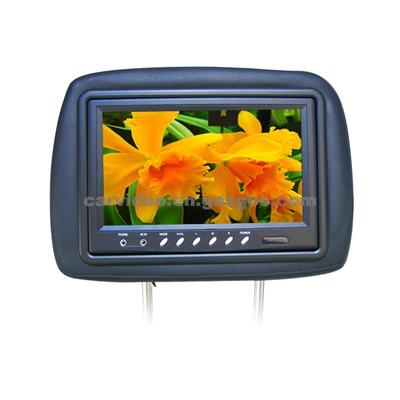 Headrest Monitor With 9-Inch LCD Screen, IR Function Optional, 600 X RGB X 480-Pixel High Resolution
