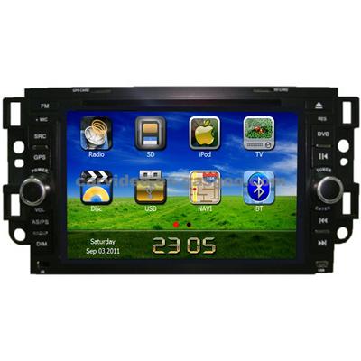 7-Inch HD Touchscreen In Dash Dvd For Chevrolet Built In GPS\DVD\TV\FM\AM\RDS\Bluetooth