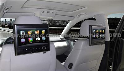 9 Inch Touch Screen Car Headrest TV Monitor Built-In Analog TV,Support 1080P HD Video Playing,USB/SD,HDMI Input Function