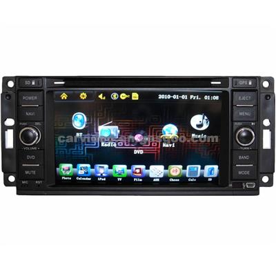 6.2-Inch HD Touch Screen Bulit In DVD/GPS/TV/FM/AM/Bluetooth With WINCE 6.0 GPS, Dual Zone