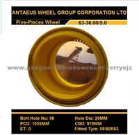 Mining Wheel Rim 63-36.00/5.0