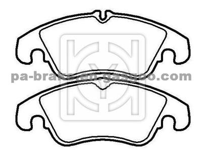 Audi Brake Pad 8K0698151B