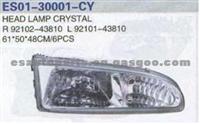 Head Lamp Crystal ES01-30001-CY