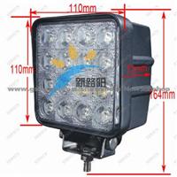 High Power 48W 2900LUM+ 12V/24V Heavy Duty LED Work Light, Daytime Running Light /Auto Car Lamp