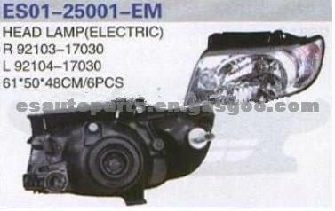 HEAD LAMP (ELECTRIC) ES01-2500EM