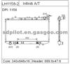 Auto Radiator For Hyundai Infiniti G20 2146062J01 A/T