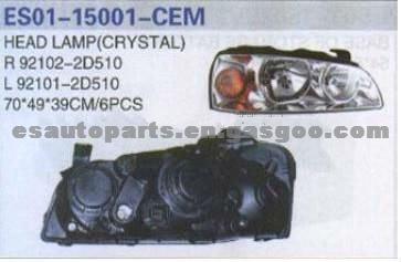 Head Lamp (Crystal) ES01-15001-CEM