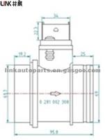 FLAT Air Flow Meter 4655982