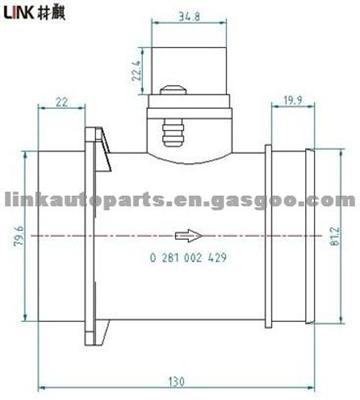 AUDI Air Flow Meter 059906461E