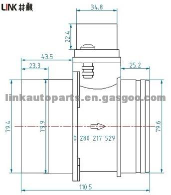 AUDI SEAT VW Air Flow Meter 071906461A