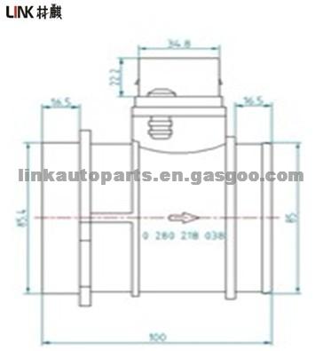 AUDI Air Flow Meter 078906461B