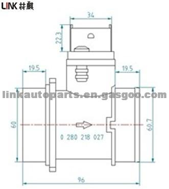 HYUNDAI Air Flow Meter 0280218027