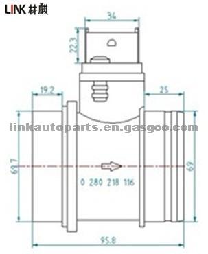 LADA Air Flow Meter 0280218116