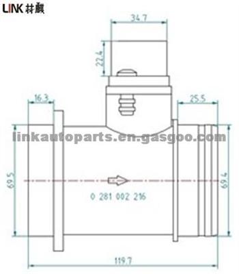 AUDI SEAT SKODA VW Air Flow Meter 028906461