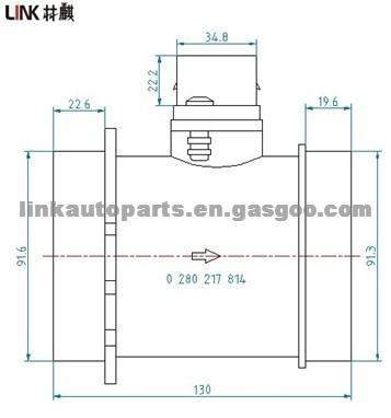 ALPINA BMW LAND ROVER Air Flow Meter 13621433567