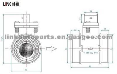 HYUNDAI Air Flow Meter 2816427900