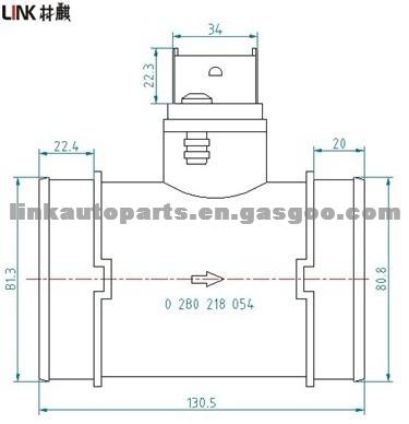 ALFA ROMEO Air Flow Meter 46749246