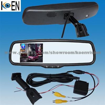 Bluetooth Rearview Mirrors Handsfree Car Kit KS0235